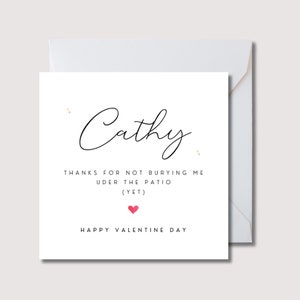 Valentines day card, Husband valentine card, wife valentine card, boyfriend valentine card, girlfriend valentines card, WW0546