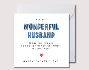 Father’s Day Card for Husband or Dad | WW04511