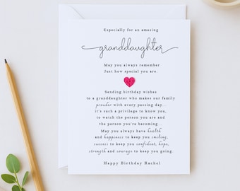 Personnalisé Filles Filles Anniversaire Carte Fille Maman - Foto 9