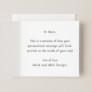 Crochet Heart 2nd Anniversary Card: Cotton Wedding Anniversary, WW0775 image 6