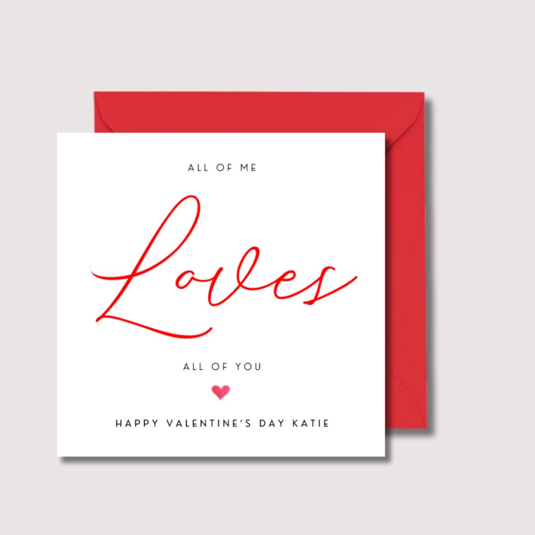 Valentines Day Card, Husband Valentine Card, Wife Valentine Card ...