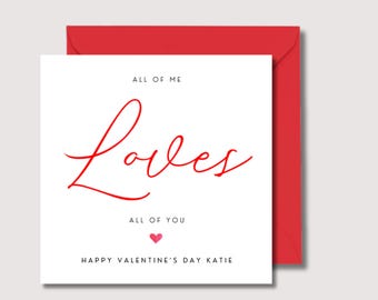 Personalized Valentine's Day Card: Soulmate Love Card, WW0549