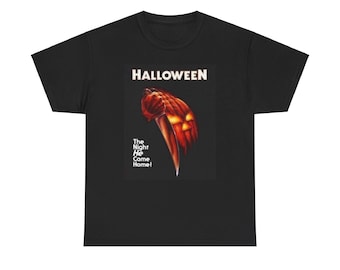 Halloween Film T-Shirt, Horror Film T-Shirt, Scary Movie Shirt, gruselige Kleidung, Halloween Kostüm Top, Vintage Style T-Shirt