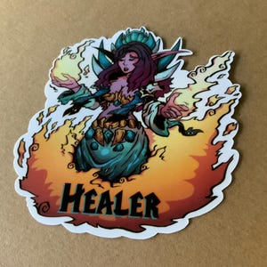 Night Elf Healer Sticker