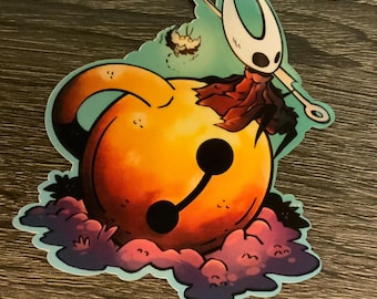 Silksong/Hollow Knight - Hornet and Bell Sticker