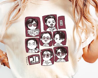 BTS Cute 2.0 Shirt, Bangtanboys Members T-Shirt, Kpop Fan Gift, Arirang World Tour 2026 tee, Gift for Men Women