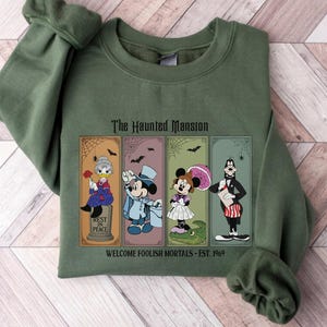 希少 XL 00's Disney Haunted Mansion スウェット Disney World Haunted Mansion Sweatshirt | eBay