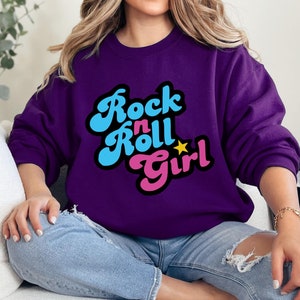 Darla rock and roll girl sweatshirt sale