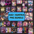 Kpop Demon Hunters Saja Boys PNG Bundle: Anime Clipart, Sublimation Designs (Digital Download)