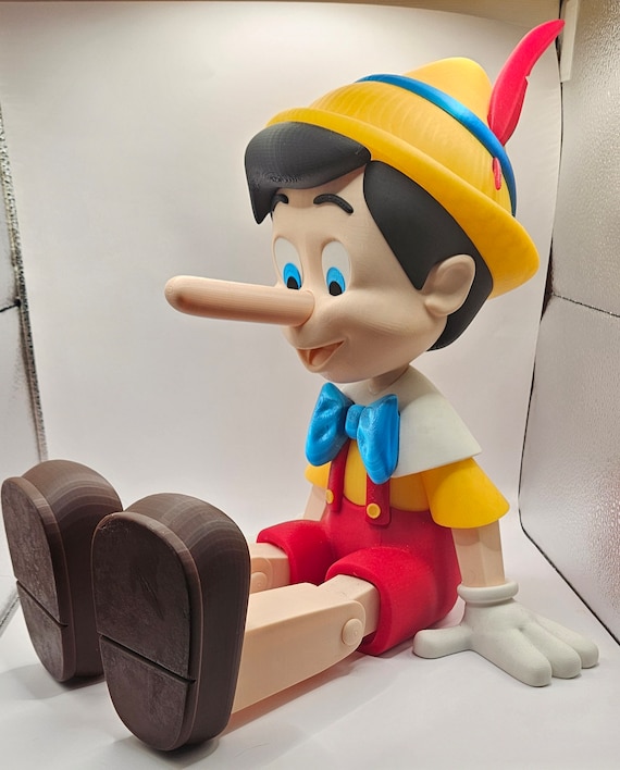 Big 19 Inch 3d Printed Pinocchio From Disney Film Fan-art Figure