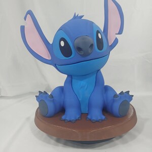 3D Printed Stitch Figure: Lilo & Stitch Fan Art Decor