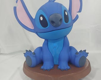 3D Printed Stitch Figure: Lilo & Stitch Fan Art Decor