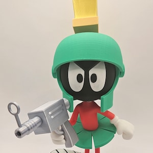 3d Printed Marvin the Martian Figure 13 inch