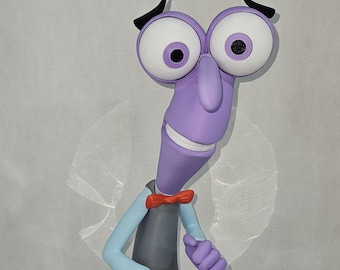 19" 3D Printed Fear Figure: Inside Out Pixar Collectible