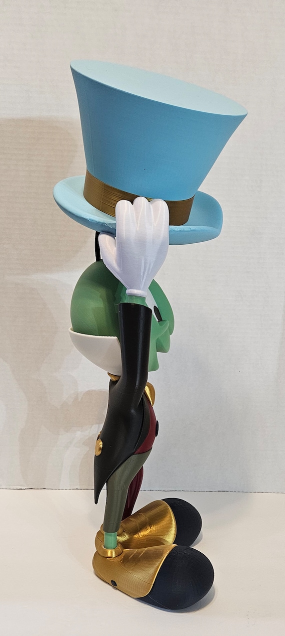 3d Printed Large 19 Inches Tall Jiminy Cricket From Pinocchio