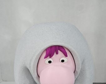 3D Printed Ennui Figure: Inside Out Fan Art, Multicolor PLA Statue