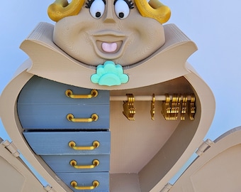 3d Printed Armoire the Wardrobe 17 Inch Jewelry Box Beauty and