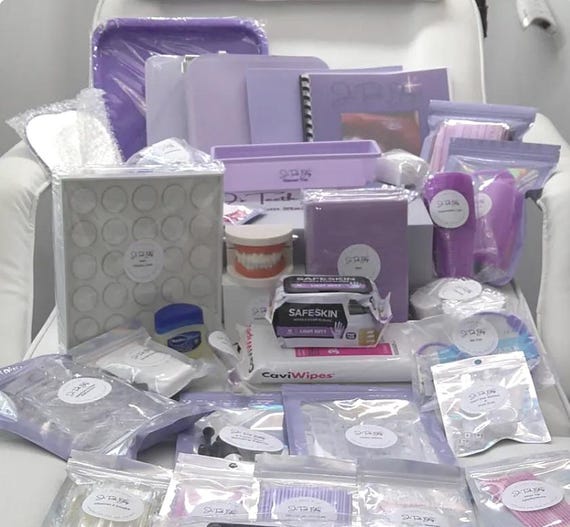 Tooth Gem Starter Kit: 210 Gems, Adhesives, Cure Light, Manual and More!