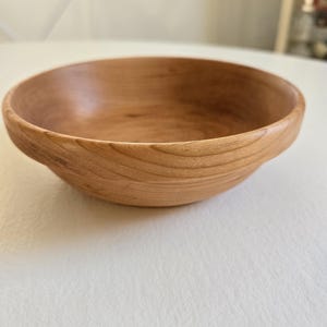 Hand-turned Cherry Wood Bowl