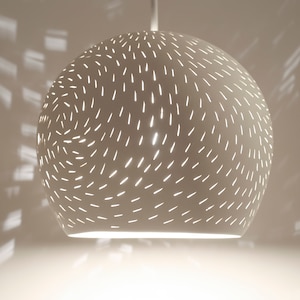Modern Pendant Lamp | Claylight 10in. PENDANT | Ceramic Hanging Lamp
