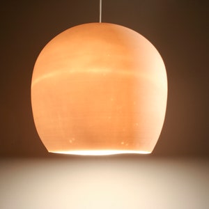 Pendant Lamp PORCELAIN EGG PENDANT Mood Lighting Unique Light Fixture Ceramic Hanging Lamp Diameter 9 inches