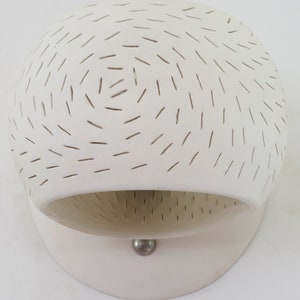 Designer Wall Light PORCUPINE SCONCE Ceramic Wall Lamp Unique Lighting image 8