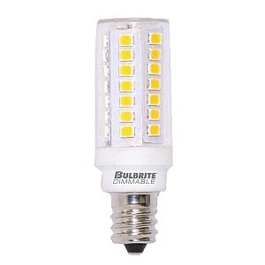 Replacement Bi-pin Corncob LED Bulb Candelabra (E12)