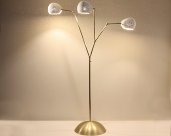 Standing Lamp | Claylight TREE LAMP | Mid Century Floor Lamp | Ceramic Light Fixture