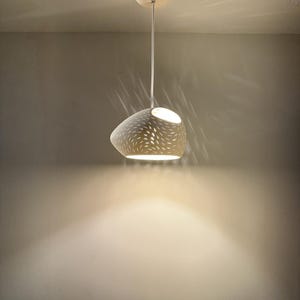 CLAYLIGHT DOUBLE CUT | Handcrafted Ceramic Pendant Light | Retro Style image 11