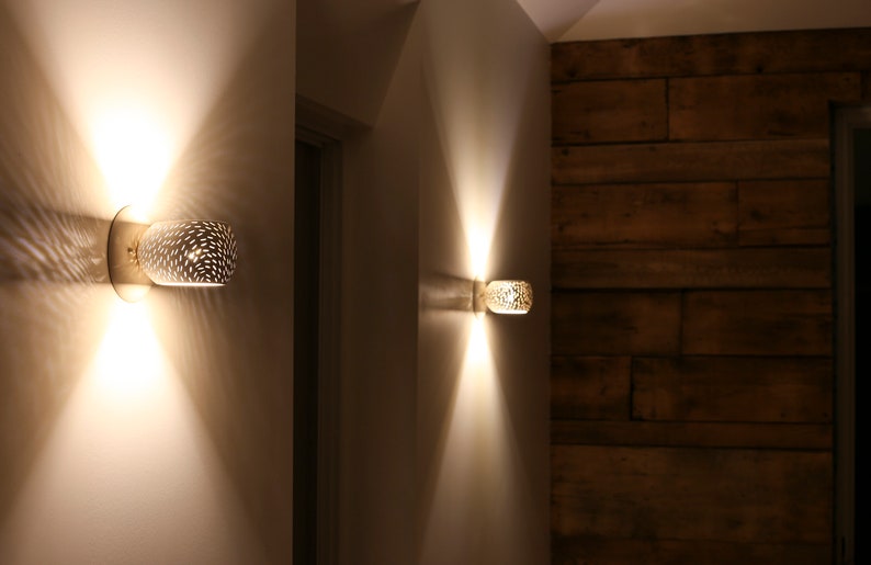 Designer Wall Light PORCUPINE SCONCE Ceramic Wall Lamp Unique Lighting image 3
