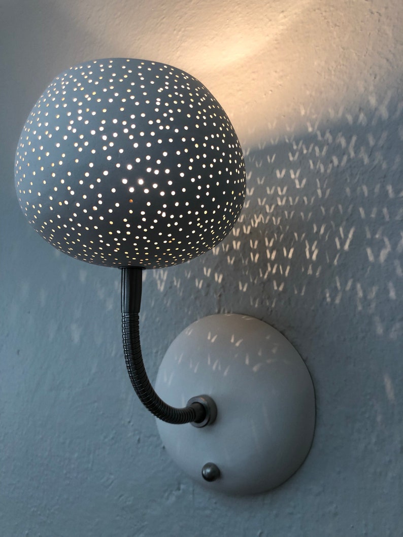 Designer Wall Light CLAYLIGHT SCONCE Ceramic Wall Lamp Unique Lighting image 4