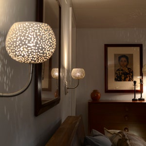 Designer Wall Light CLAYLIGHT SCONCE Ceramic Wall Lamp Unique Lighting image 7