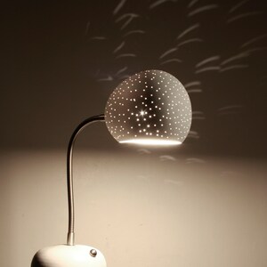 Handmade Task Lighting Claylight PORCUPINE DESK LAMP Claylight Porcupine Touch Dimmer Operated image 5