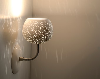 CLAYLIGHT SCONCE | Designer Wall Light | Top Seller | Ceramic Wall Lamp | Unique Lighting