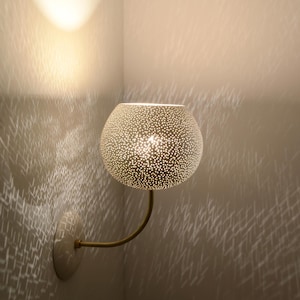 LARGE CLAYLIGHT SCONCE | Sconce Light | Unique Ceramic Wall Lamp | Mood Lighting