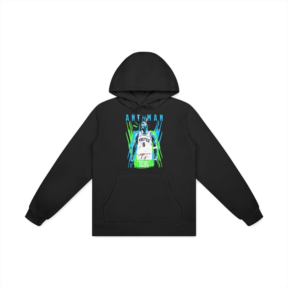 Basketball Hoodies, Ant Man Hoodie, Nba Hoodie, Anthony Edwards Hoodie, Cotton Hoodie,Basketball Hoodie, Edwards Fan Basketball Hoodie Printfushion