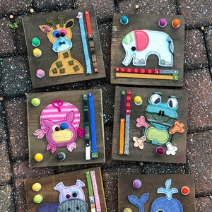 Pattern - HBF Animal Crackers - Zoo