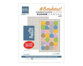 Floor Canvas-MCC Bauhaus 1 Fabric and Pattern Kit - BEHG DESIGNS for Premier Prints
