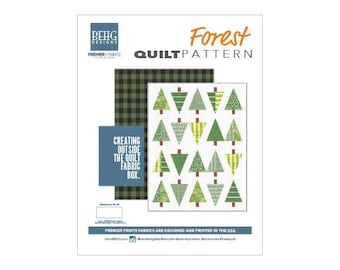 Quilt-FOREST Fabric Bundle & Pattern - BEHG DESIGNS for Premier Prints
