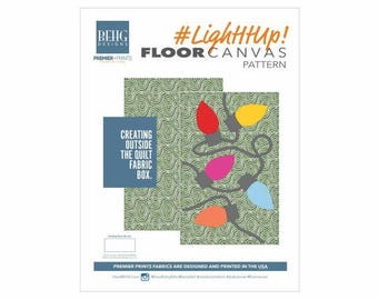 Floor Canvas-Light It Up Fabric Bundle & Pattern - BEHG DESIGNS for Premier Prints