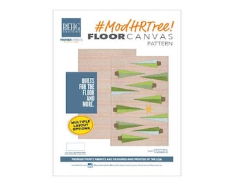Floor Canvas-Mod HRTree Fabric Bundle & Pattern - BEHG DESIGNS for Premier Prints