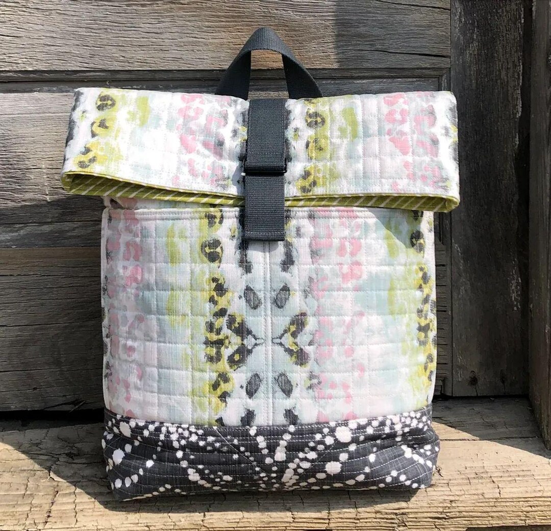 Backpack-foldover Backpack - Etsy