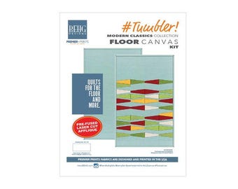 Floor Canvas-MCC Tumbler 1 Fabric and Pattern Kit - BEHG DESIGNS for Premier Prints