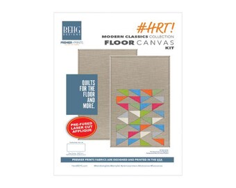 Floor Canvas-MCCHRT 1 Fabric and Pattern Kit - BEHG DESIGNS for Premier Prints