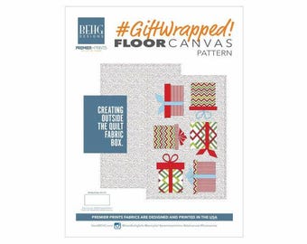 Floor Canvas-Gift Wrapped Fabric Bundle & Pattern - BEHG DESIGNS for Premier Prints