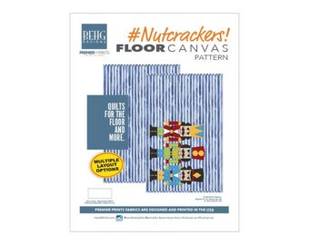Floor Canvas-Nutcrackers Fabric Bundle & Pattern - BEHG DESIGNS for Premier Prints