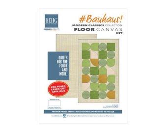 Floor Canvas-MCC Bauhaus 2 Fabric and Pattern Kit - BEHG DESIGNS for Premier Prints