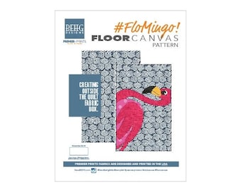 Floor Canvas-FloMingo Fabric Bundle & Pattern - BEHG DESIGNS for Premier Prints