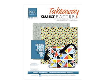 Quilt - TAKEAWAY Fabric Bundle & Pattern - BEHG DESIGNS for Premier Prints