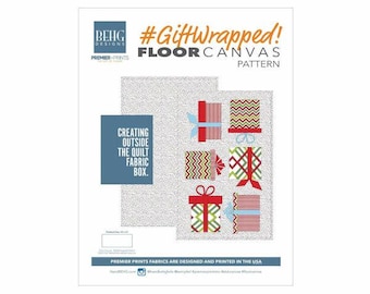 Floor Canvas-Gift Wrapped Fabric Bundle & Pattern - BEHG DESIGNS for Premier Prints